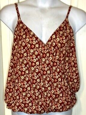 Socialite Floral Spaghetti Strap Top